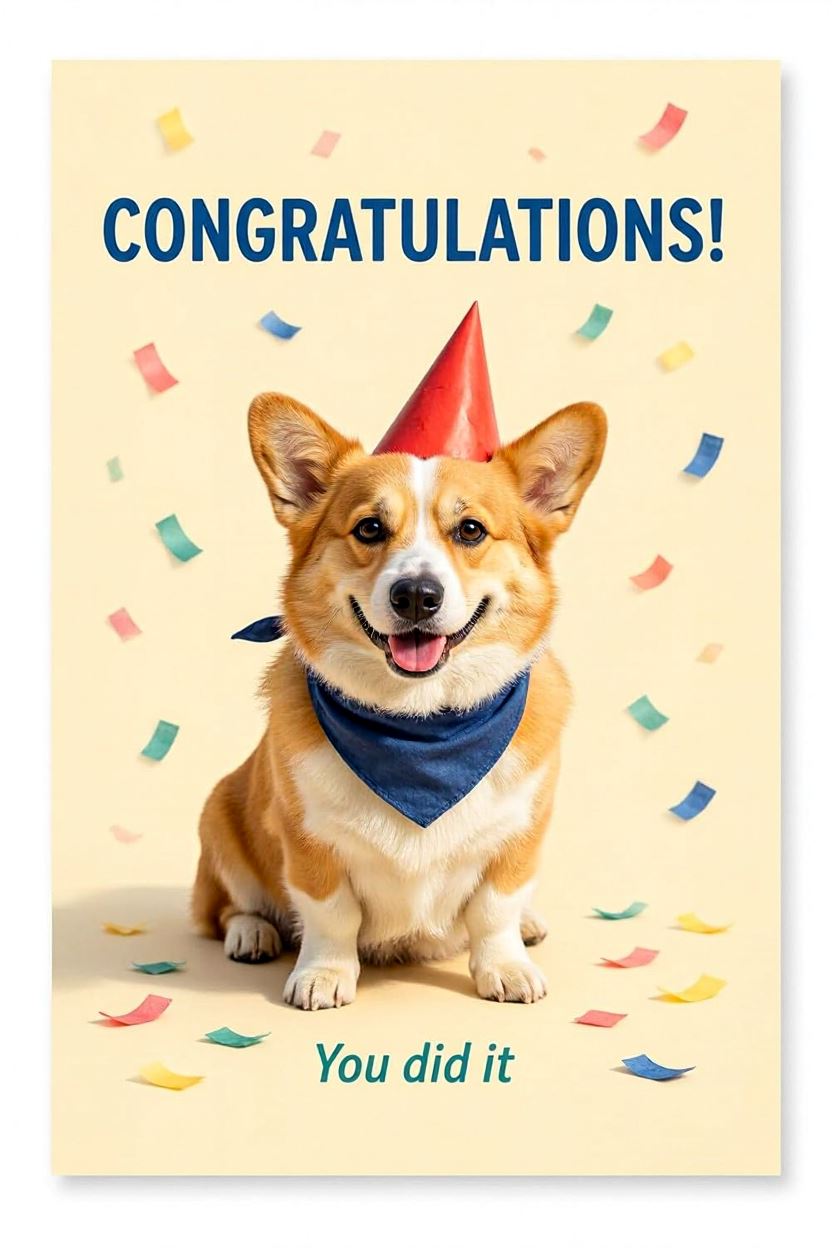 Congratulations 4 — Congratulations card design