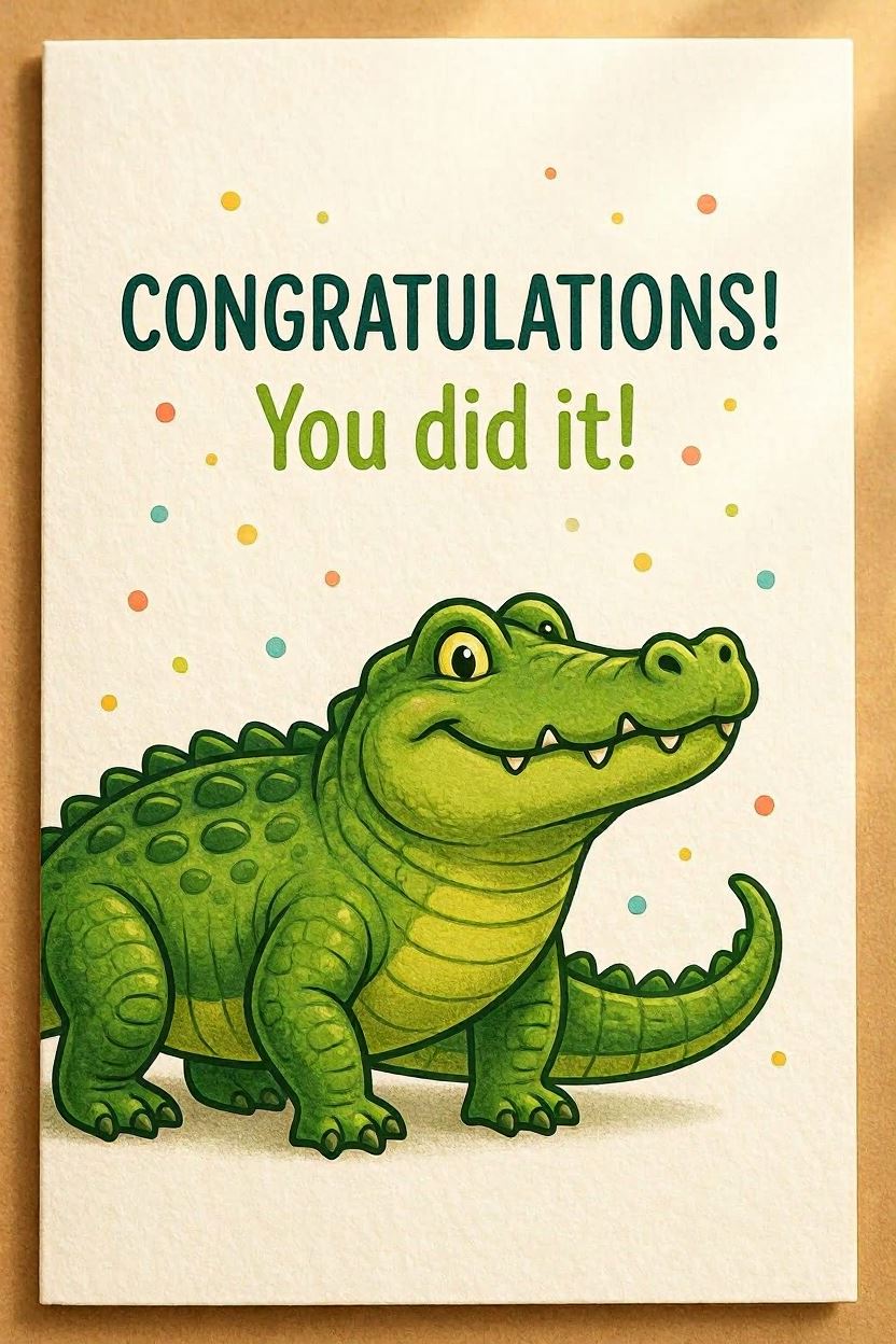 Congratulations 5 — Congratulations card design