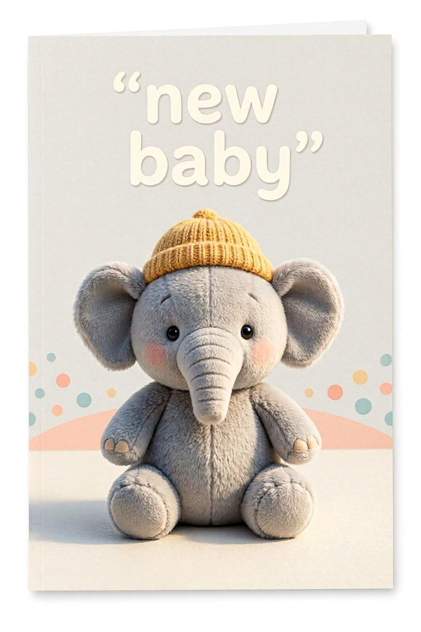 New Baby — New Baby card design