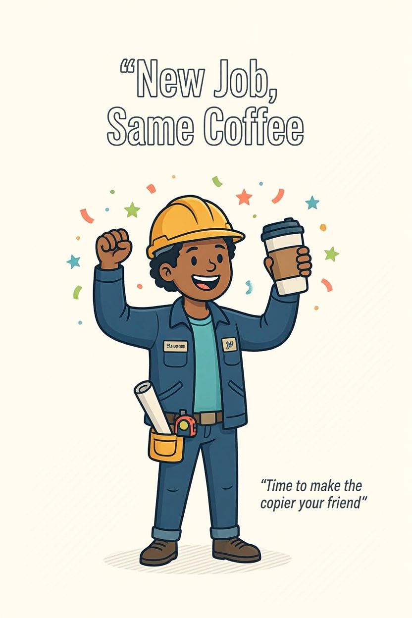 New Job Funny 4 — New Job card design