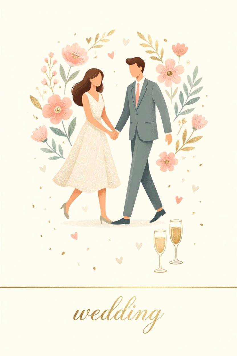 Wedding 1 — Wedding card design